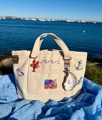 Summer Days Crossbody Tote Bag