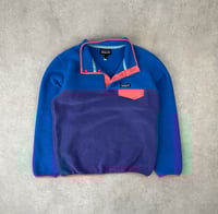 Image 2 of Patagonia Snap-T Fleece Pullover Perennial Purple Medium Womens 