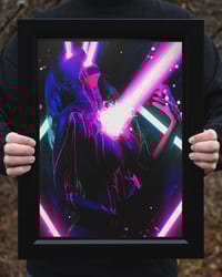 Image 1 of Synthwave Overload - Fine Art Print