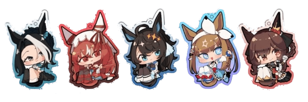 Image of Umamusume Triple Tiara Fan Merch