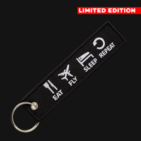 [🎅] Pilotlocker Eat Sleep Fly Repeat Tag