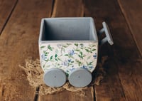 Image 1 of Double-Sided Pram in Blue