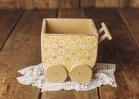 Image 1 of Double-Sided Pram in Yellow