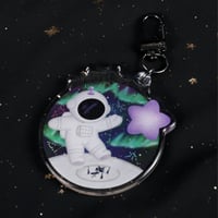 Image 3 of Onewe Starry Night Glitter Epoxy Keychains