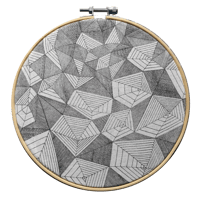 Screen Print Wall Hanger 3 - 18cm