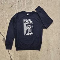 Image 1 of Black Flag Mickey Mouse navy sweater ONE OFF