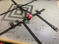 Image 1 of Leather Training Harness Gag - Style 2 (Updated Version)