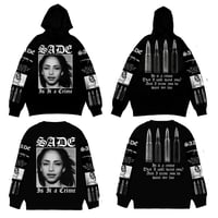 Image 1 of NOVEMBER DROP “SADE - Is It A Crime” (Crewneck & Hoodie)
