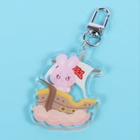 Image 2 of Sailing Aniteez Acrylic Keychains