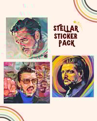 Image 1 of Stellar Sticker Pack (pedrotober2025)