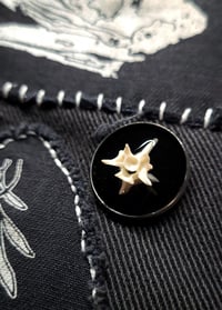 Image 2 of Snake Bone Vest Pin