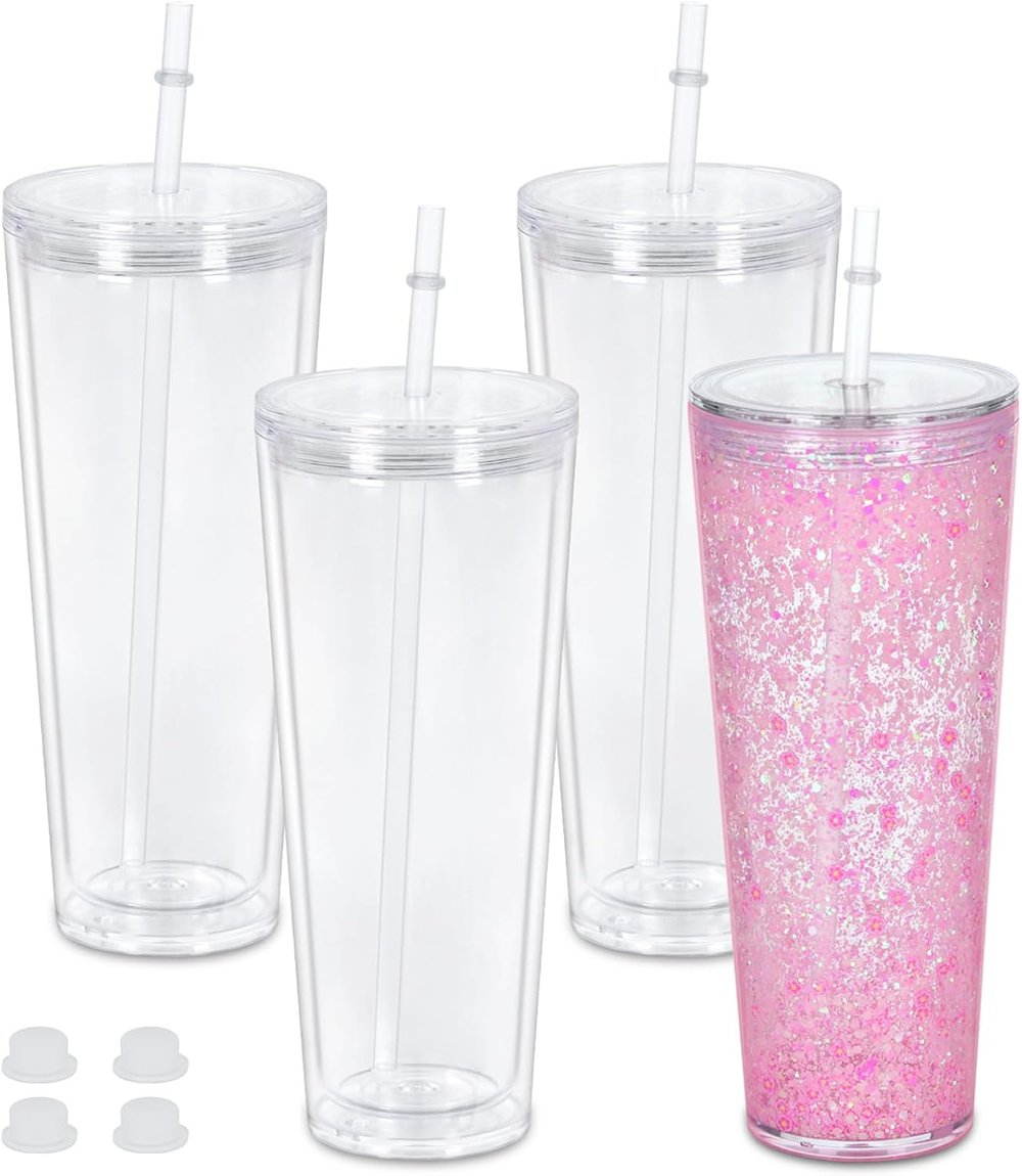 Image of 24 oz Acrylic Snow Globe