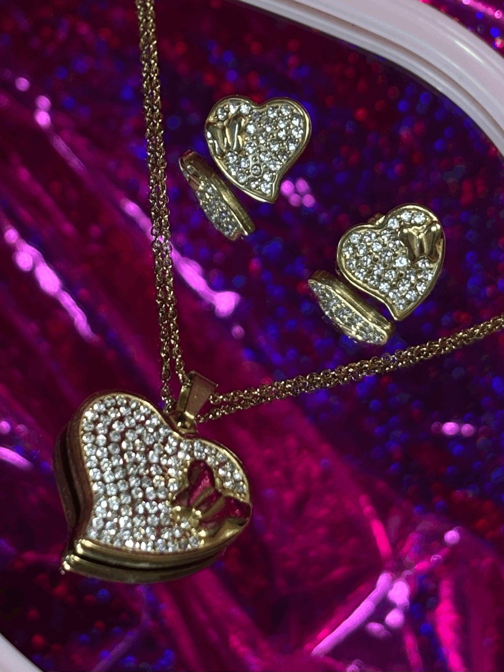 Image of Gold Heart / Corazon Dorado