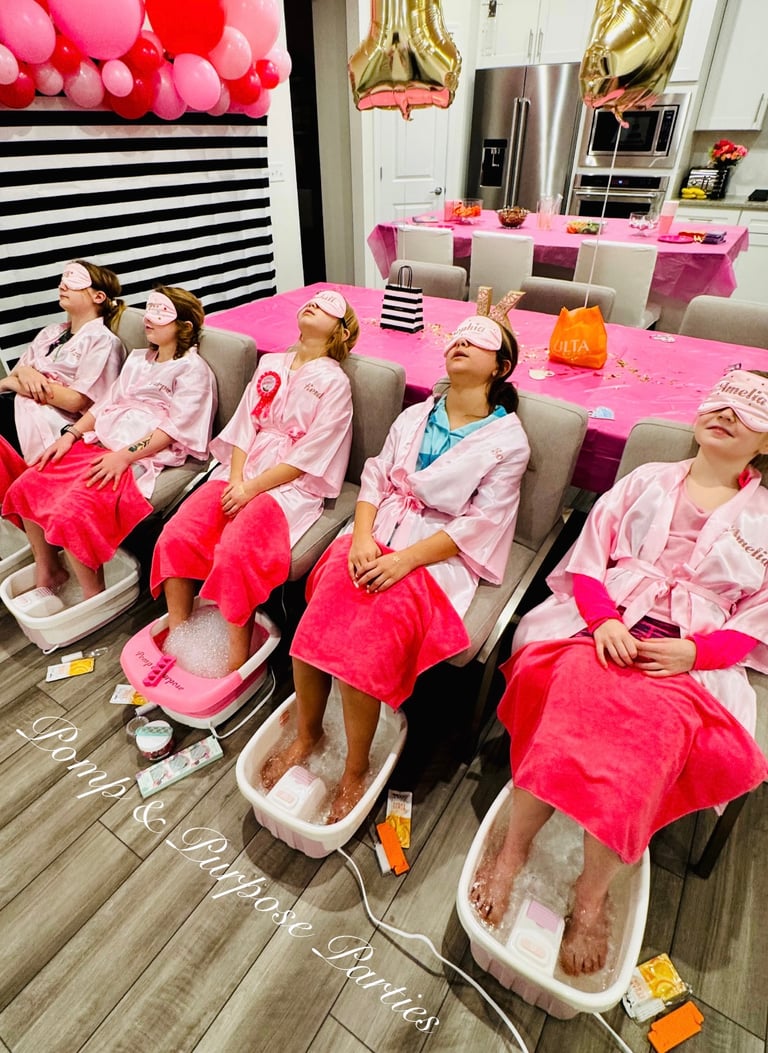 Kid or Adult Spa Pamper Party Image 2