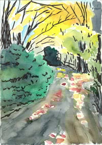 Image 2 of Original Watercolor Landscape Paintings