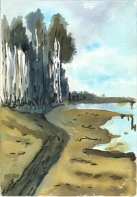 Image 4 of Original Watercolor Landscape Paintings