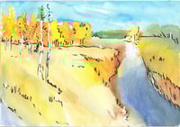 Image 5 of Original Watercolor Landscape Paintings