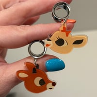 Reindeer Dangles (sizes 4g-2")