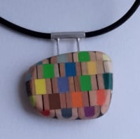 pixel pencil pendant