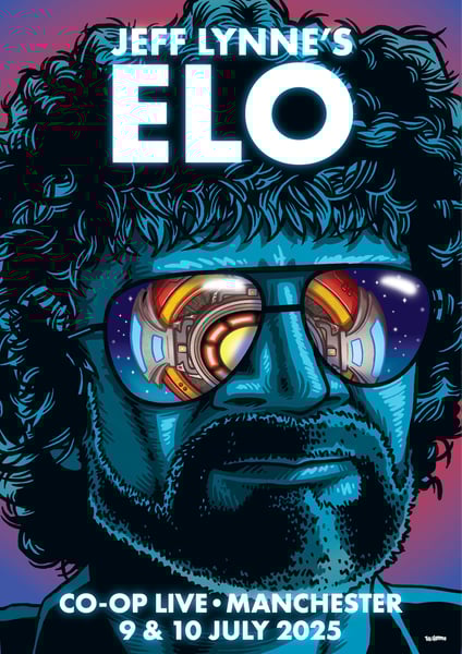 Image of ELO Poster (pre-sale)