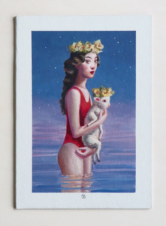 Image of Sketch of "The Lamb" / 2025