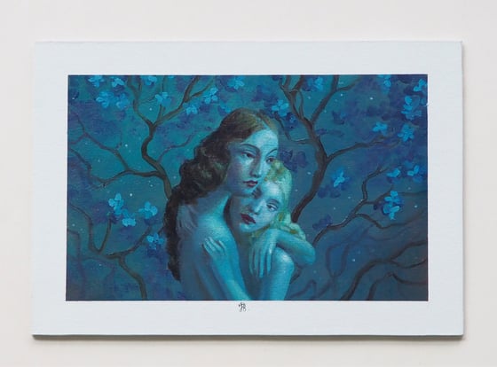 Image of Sketch of "The Night Flowers" / 2025