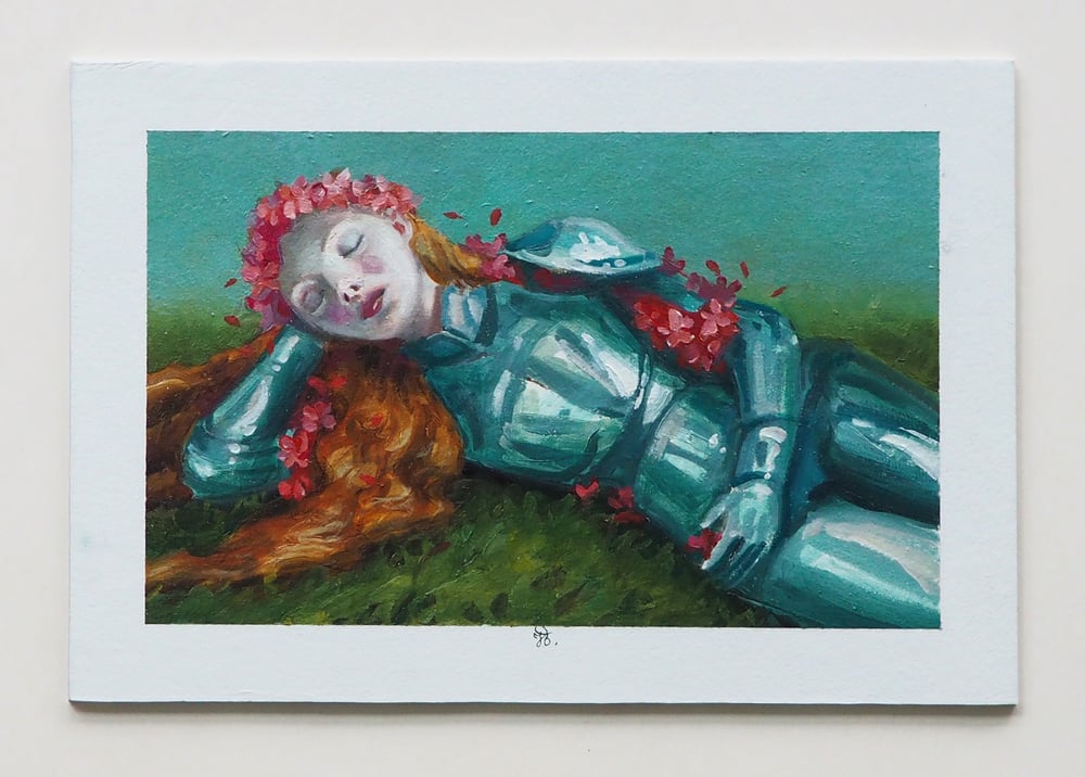 Image of Sketch of "Knight in the Woods" / 2025