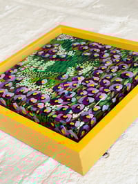 Image 5 of Meadow of Purple Wildflowers; 6x6 Inches