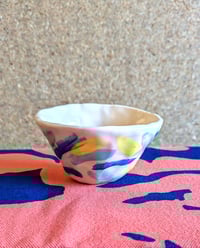 Image 4 of BRADERIE : coupelles en céramique "bleues et jaunes"