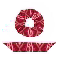 Image 5 of Red Grass Hair Scrunchie