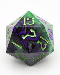 Image 4 of Haunted chonk d20