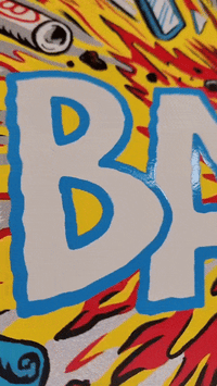 Image 1 of BAOOM! Explosive paper print by Mats!?