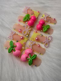 Image 1 of Kawaii lemon nailz 