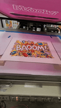 Image 4 of BAOOM! Explosive paper print by Mats!?