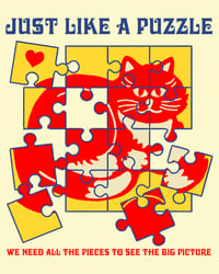 Image 3 of LE PUZZ  'Like A Puzzle' Long Sleeve Shirt