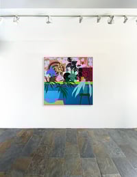 Image 5 of "Flowers on the Wall" by Mary Finlayson