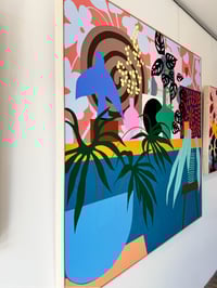 Image 6 of "Flowers on the Wall" by Mary Finlayson