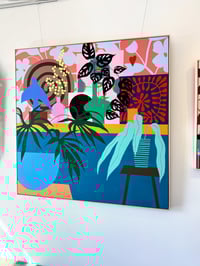 Image 7 of "Flowers on the Wall" by Mary Finlayson