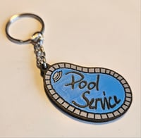 POOL SERVICE Key Chain