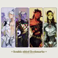 Image 1 of Companion Portrait Bookmarks | Baldur's Gate 3