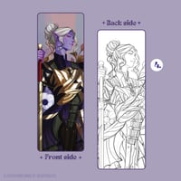 Image 5 of Companion Portrait Bookmarks | Baldur's Gate 3