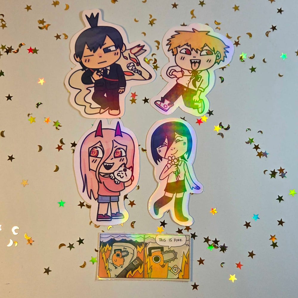 Image of Saw Man Stickers