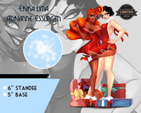 The Lies that Bind Christmas Standee ErikaxAdrianne