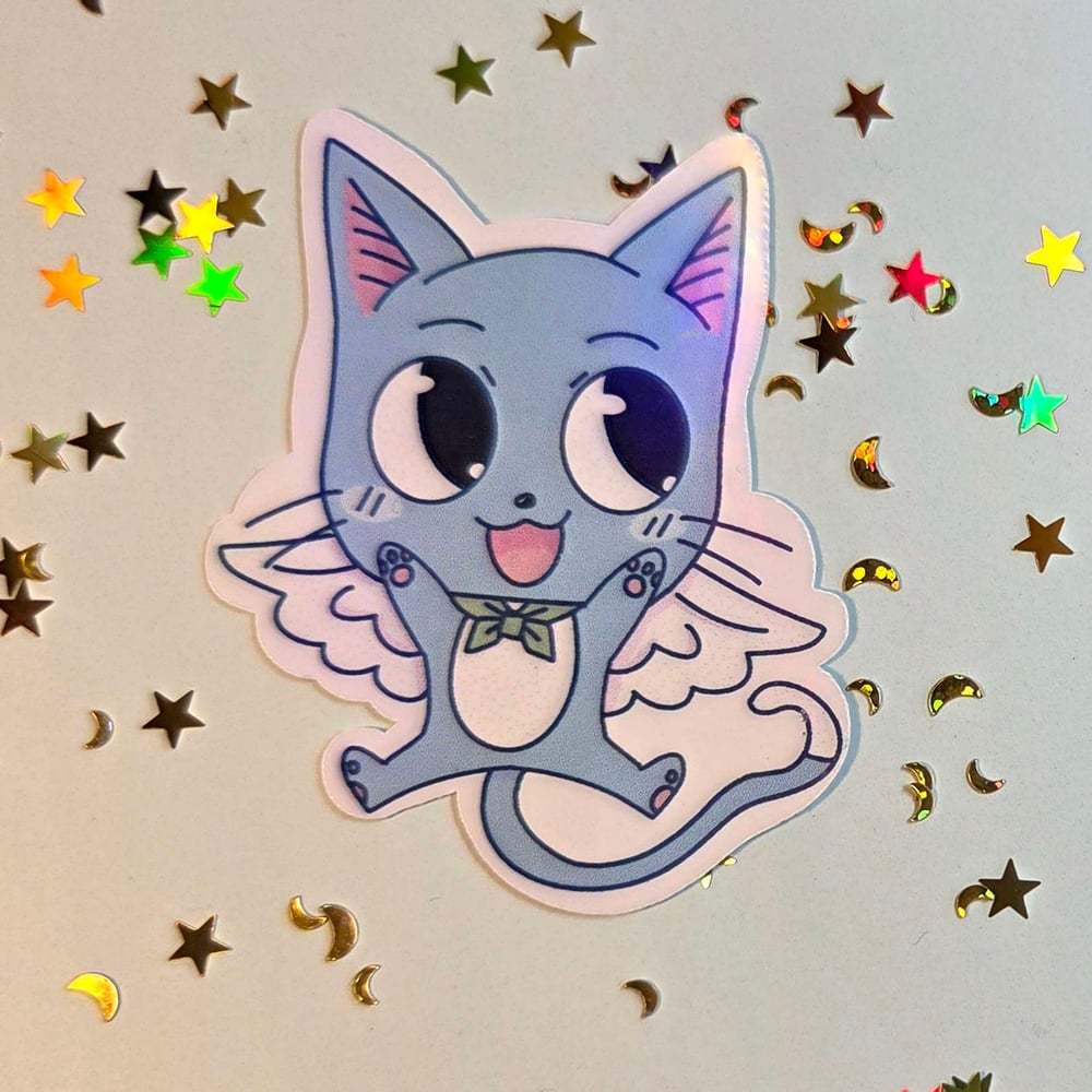 Image of Fire, Keys, &  Cats Sticker