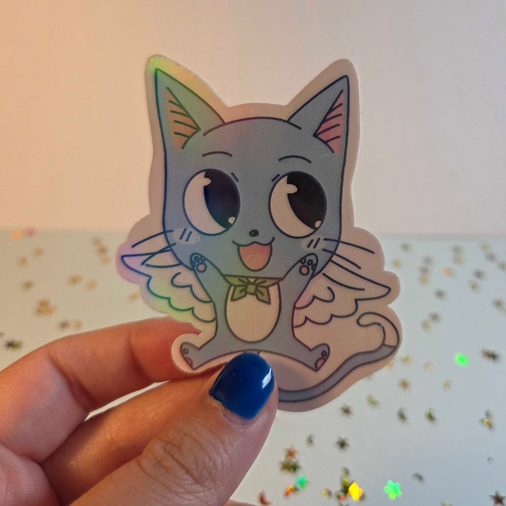 Image of Fire, Keys, &  Cats Sticker