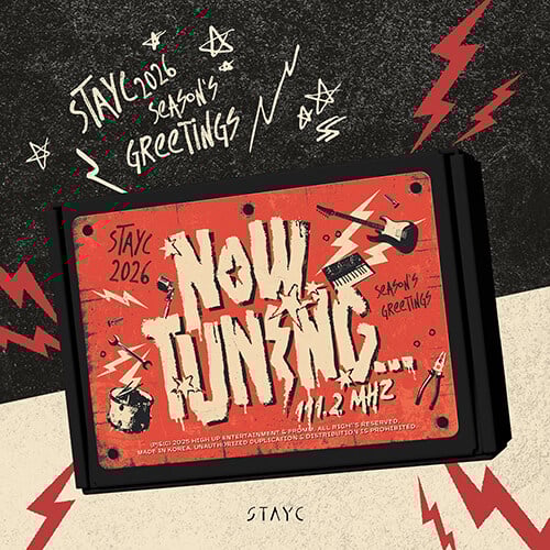 Image of [PRE-ORDER] STAYC Season’s Greetings 2026 ‘Now Tuning’