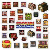 Image 1 of STICKERS/MAGNETS MEGAMiX #6 Sticker Set (33 Pieces) [LIMITED]