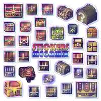 Image 3 of STICKERS/MAGNETS MEGAMiX #6 Sticker Set (33 Pieces) [LIMITED]