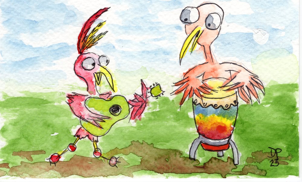 Image of Jammin Love Birds