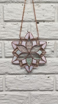Image 2 of Snowflake 2 - Iridescent with Copper Patina